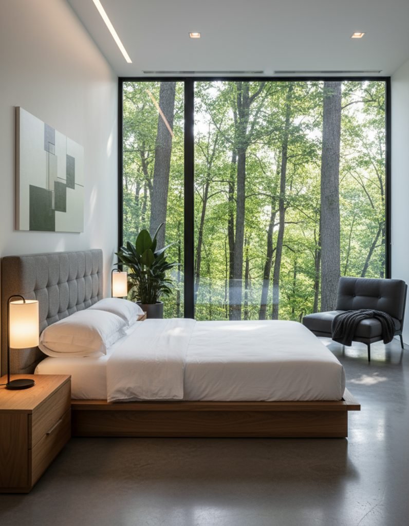 camera da letto moderna